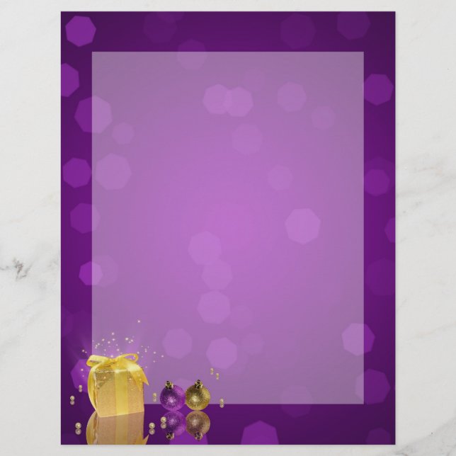 Caixa de presentes de Natal de ouro (Frente)