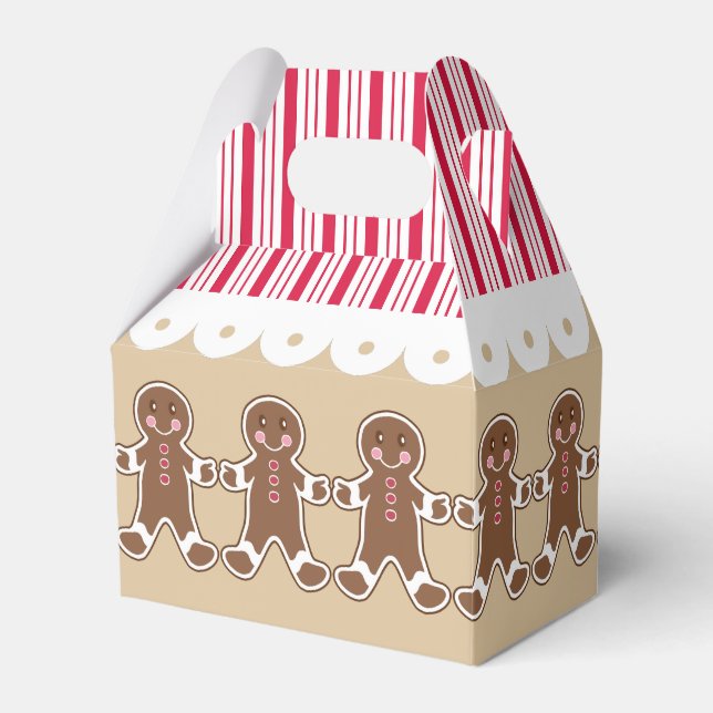 Caixa de Presentes de Natal para Festa de Casa de  (Frente)