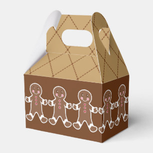 Caixa de Presentes de Pão de Natal