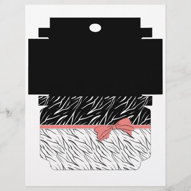 Caixa de presentes, DIY, padrão, layout, recorte,  (Frente)