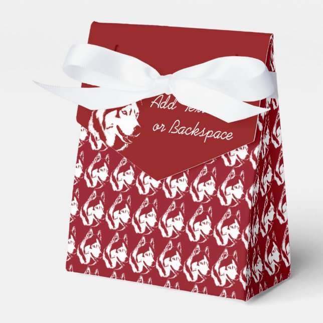 Caixa de presentes do rouco Personalizar caixa de  (Frente)