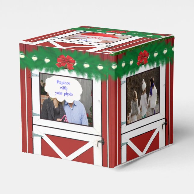 Caixa de presentes/favoritos personalizados da por (Frente)