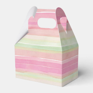 Caixa de Presentes Verde Cor-de-Água Rosa
