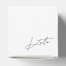 Caixa de Proposta de Bridesmaid Minimalista Modern