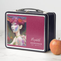 Caixa de Proposta Personalizada da Bridesmaid