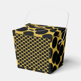 Caixa de Take Out no Estilo MGold com Ponto Preto