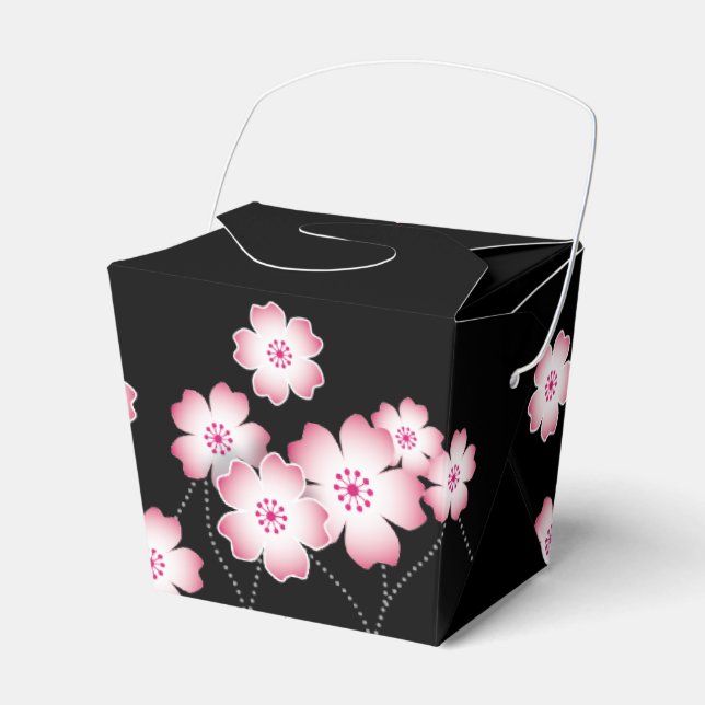 Caixa de Takeout de Cherry Blossom (Frente)