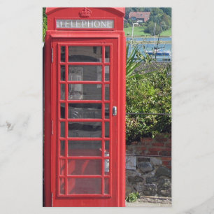 Caixa de Telefone Vermelho