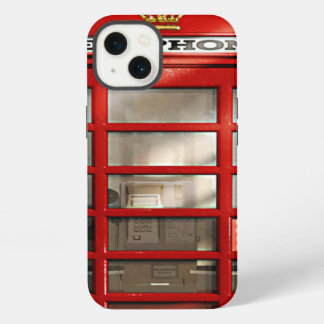 Caixa de Telefone Vermelho Clássico Britânico