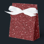 Caixa de Tratamento de Festa com Brilho<br><div class="desc">A caixa de favor de festa é mostrada com uma impressão de brilho falso em cor de vinho festiva.
Perfeita para dar presentes. Personalize este item ou compre como está.
Dica: Basta adicionar seus ótimos presentes e adicionar um laço fofo.




Impressão Licenciada</div>