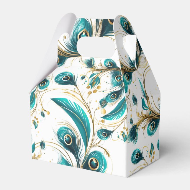 Caixa de Tratamento de Festa de Penas de Pavão (Frente)