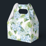Caixa de Tratamento do Partido da Impressão Hydran<br><div class="desc">A caixa de favor do partido é mostrada com um impressão floral hydrangea. Personalize este item ou comprar como está. Dica: Apenas adicione as guloseimas de excelente e adicione uma fita festiva. Imagem licenciada</div>