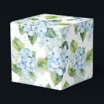 Caixa de Tratamento do Partido da Impressão Hydran<br><div class="desc">A caixa de favor do partido é mostrada com um impressão floral hydrangea. Personalize este item ou comprar como está. Dica: Apenas adicione as guloseimas de excelente e adicione uma fita festiva. Imagem licenciada</div>