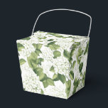 Caixa de Tratamento do Partido da Impressão Hydran<br><div class="desc">A caixa de favor do partido é mostrada com um impressão floral branco de hydrangea. Personalize este item ou comprar como está. Dica: Apenas adicione as guloseimas de excelente e adicione uma fita festiva. Imagem licenciada</div>