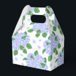 Caixa de Tratamento do Partido da Impressão Hydran<br><div class="desc">A caixa de favor do partido é mostrada com um impressão floral hydrangea. Personalize este item ou comprar como está. Dica: Apenas adicione as guloseimas de excelente e adicione uma fita festiva.</div>