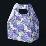 Caixa de Tratamento do Partido da Impressão Hydran<br><div class="desc">A caixa de favor do partido é mostrada com um impressão floral hydrangea. Personalize este item ou comprar como está. Dica: Apenas adicione as guloseimas de excelente e adicione uma fita festiva. Imagem licenciada</div>