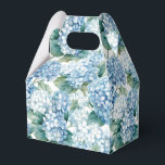 Caixa de Tratamento do Partido da Impressão Hydran<br><div class="desc">A caixa de favor do partido é mostrada com um impressão floral hydrangea. Personalize este item ou comprar como está. Dica: Apenas adicione as guloseimas de excelente e adicione uma fita festiva. Imagem licenciada</div>