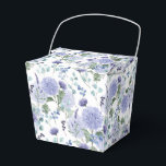 Caixa de Tratamento do Partido da Impressão Hydran<br><div class="desc">A caixa de favor do partido é mostrada com um impressão floral hydrangea. Personalize este item ou comprar como está. Dica: Apenas adicione as guloseimas de excelente e adicione uma fita festiva.</div>