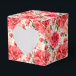 Caixa de Tratamento do Partido das Pessoas Rosa<br><div class="desc">A caixa de favoritos do partido é mostrada com um adorável impressão floral de peões cor-de-rosa. Personalize este item ou comprar como está. Dica: Apenas adicione as guloseimas de excelente e adicione uma fita festiva. Imagem licenciada</div>