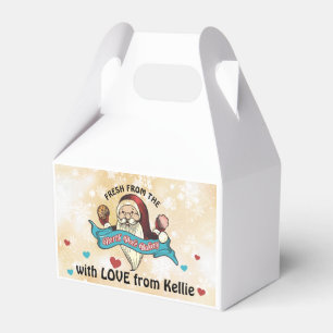 Caixa de tratamento personalizada de biscoitos de