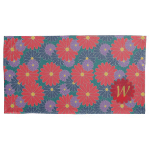 Caixa de Travesseiro Floral de Queda de Splashy