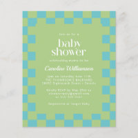 Caixa de Verificação de Orçamento Chá de fraldas V