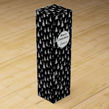 Árvore de Natal Preta e Branca