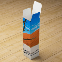 Caixa De Vinho Para Presente Morto em Deadvlei, Namíbia