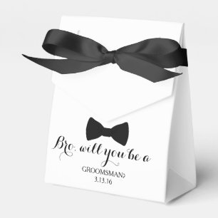 Caixa do favor - Bro, homem de Groomsman Best