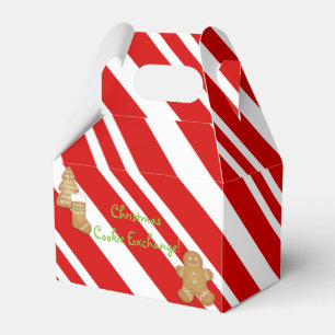 Caixa do favor da troca do biscoito do Natal