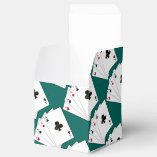 Caixa do favor do cubo do teste padrão de quatro