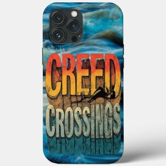 Caixa do iPhone / iPad Creed Crossings (Verso)