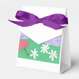 Caixa do Presente com Cena de Disies, Sol e Grama