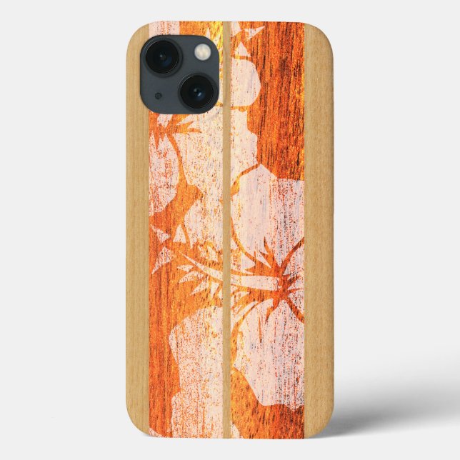 Caixa do Retina do iPad havaiano da prancha de (Verso)