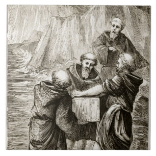 Caixa do St. Brigit, 'do Trias Thaumaturga, ou