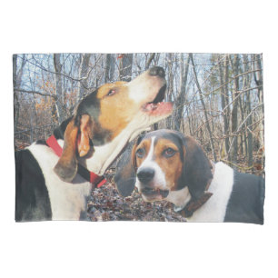 Caixa do travesseiro do Coonhound do caminhante do