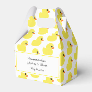 Caixa "Ducky" de borracha do favor do frontão