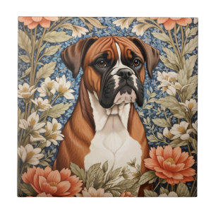 Caixa Elegante de Cão William Morris Inspirado 