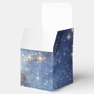 Caixa estrelado do favor do espaço