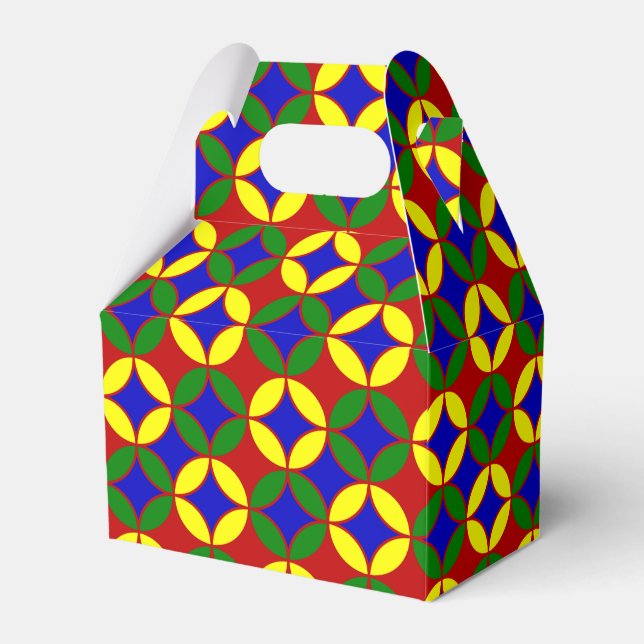 CAIXA FAVOR 9-9-PARTES, estilo gable (Frente)