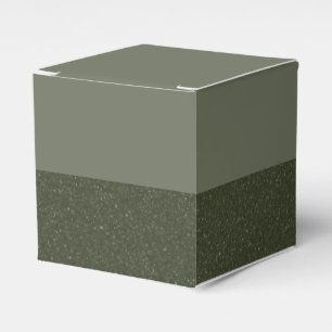 Caixa Favor de Duas Cores Moss Green – Personalizá