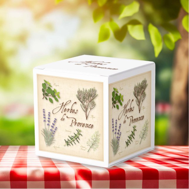 Caixa Favor de Ervas de Provence (Herbes de Provence Favor Box.
Special blend of aromatic herbs from southwest France for your guests.)