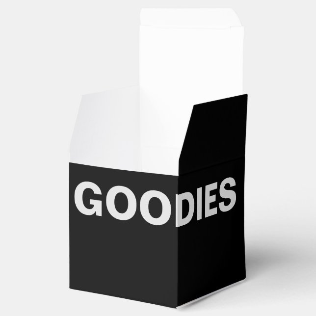 CAIXA FAVORÁVEL GRÁFICA PRETA E GOODIDOS BRANCOS (Aberto)
