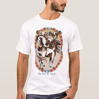 Caixa grande da camisa das pinturas