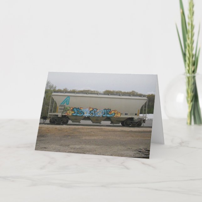 "Caixa HAPPY EASTER" Cartão de Páscoa (Frente)