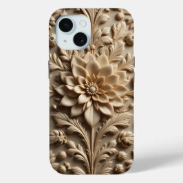 Caixa iPhone / iPad do Bloom do Alivio bege