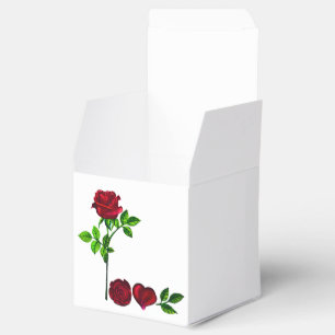 Caixa LOVE Rose Favor – Arte Pintada à Mão