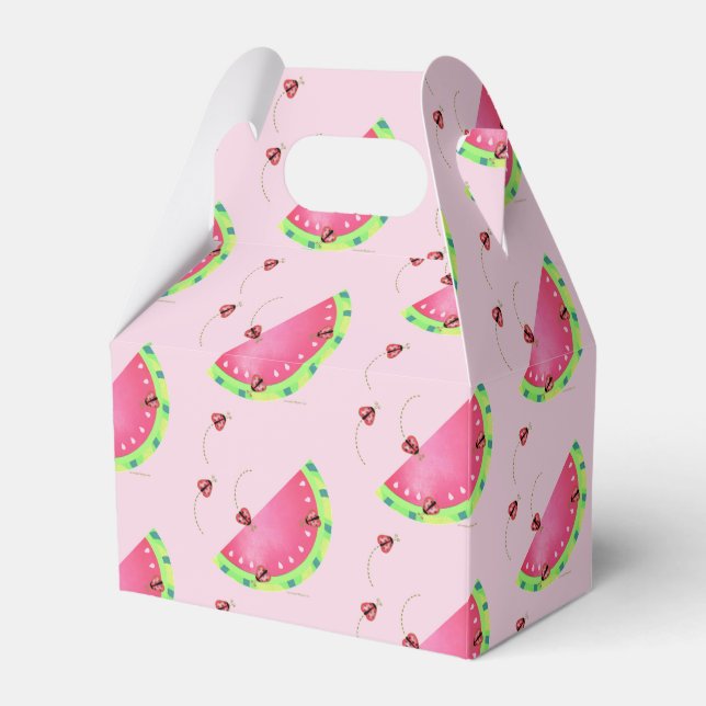 Caixa magnética Watermelon de Ladybug (Frente)