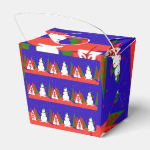 Caixa para viagem do Natal - presentes da caixa do