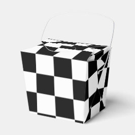 Caixa Pequena para Take Out com Padrão de Quadrado